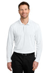 Port Authority K240LS Wearever Performance Pique Long Sleeve Polo