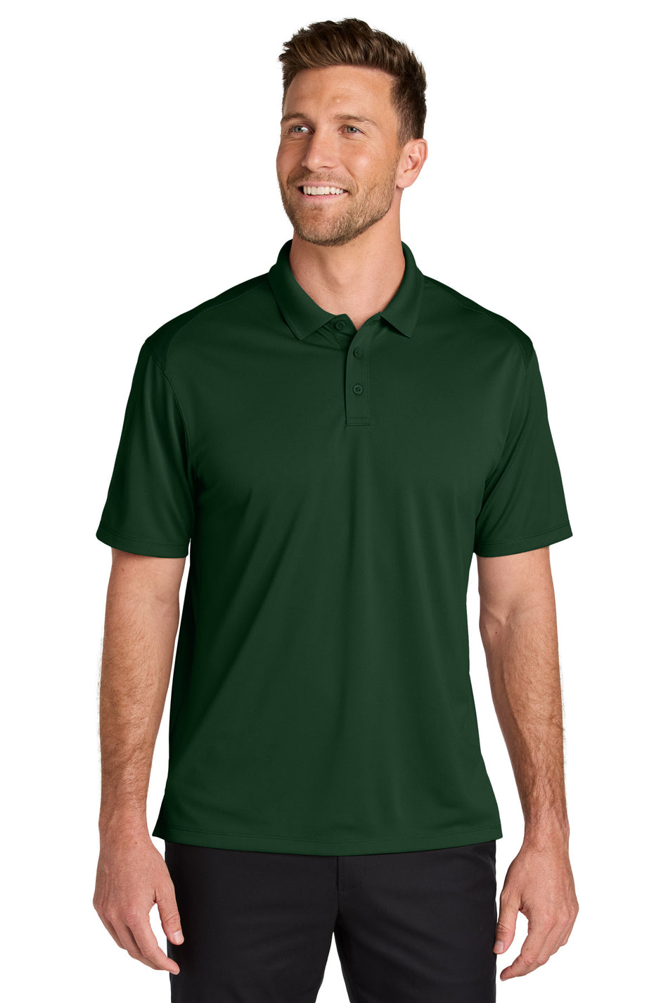 Port Authority ®  Wearever Performance Pique Polo K240 - Deep Forest Green - Port Authority K240