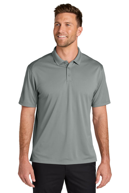 Port Authority ® Wearever Performance Pique Polo K240 - Gusty Grey - Port Authority K240 Polos/Knits Port Authority