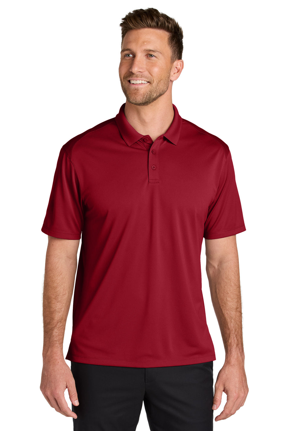 Port Authority ®  Wearever Performance Pique Polo K240 - Rich Red - Port Authority K240