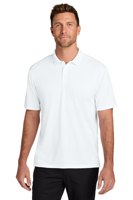 Port Authority ® Wearever Performance Pique Polo K240 - White - Port Authority K240 Polos/Knits Port Authority