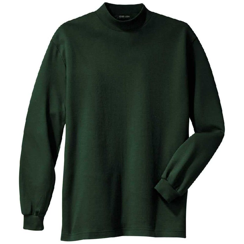 Joe's USA Men's Interlock Knit Mock Turtleneck Joe's USA Mens Apparel