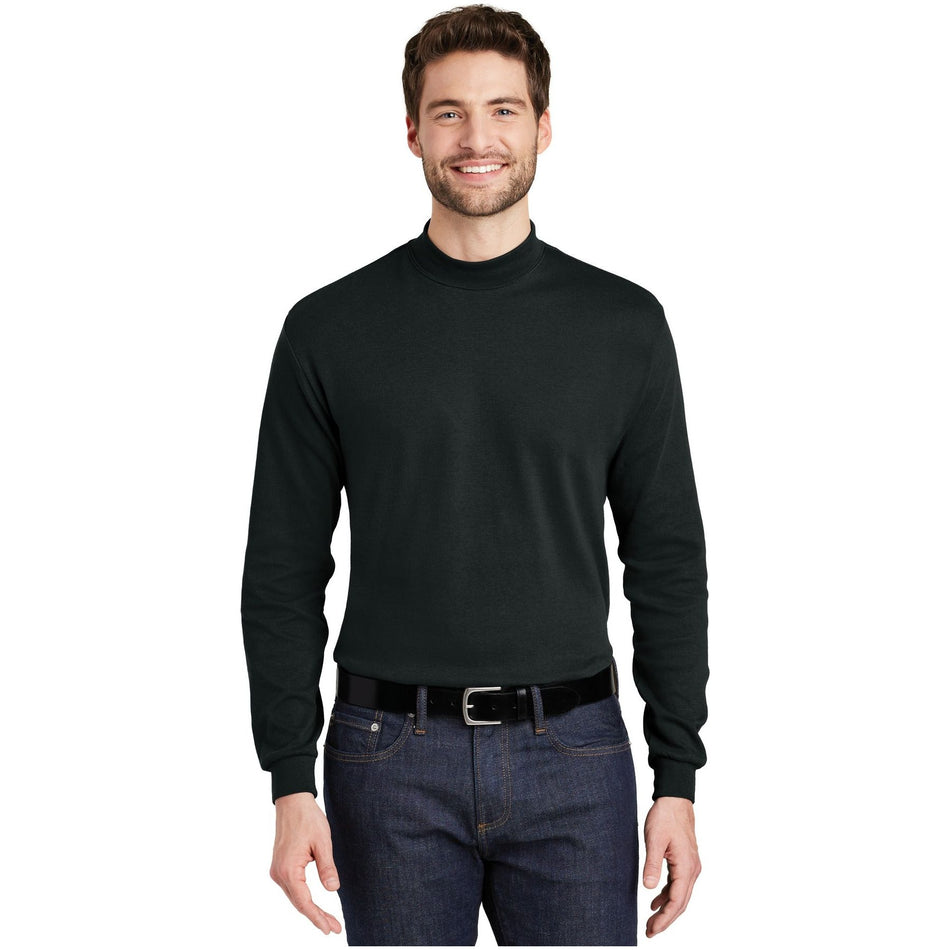 Port Authority ®  Interlock Knit Mock Turtleneck.  K321 - Port Authority K321