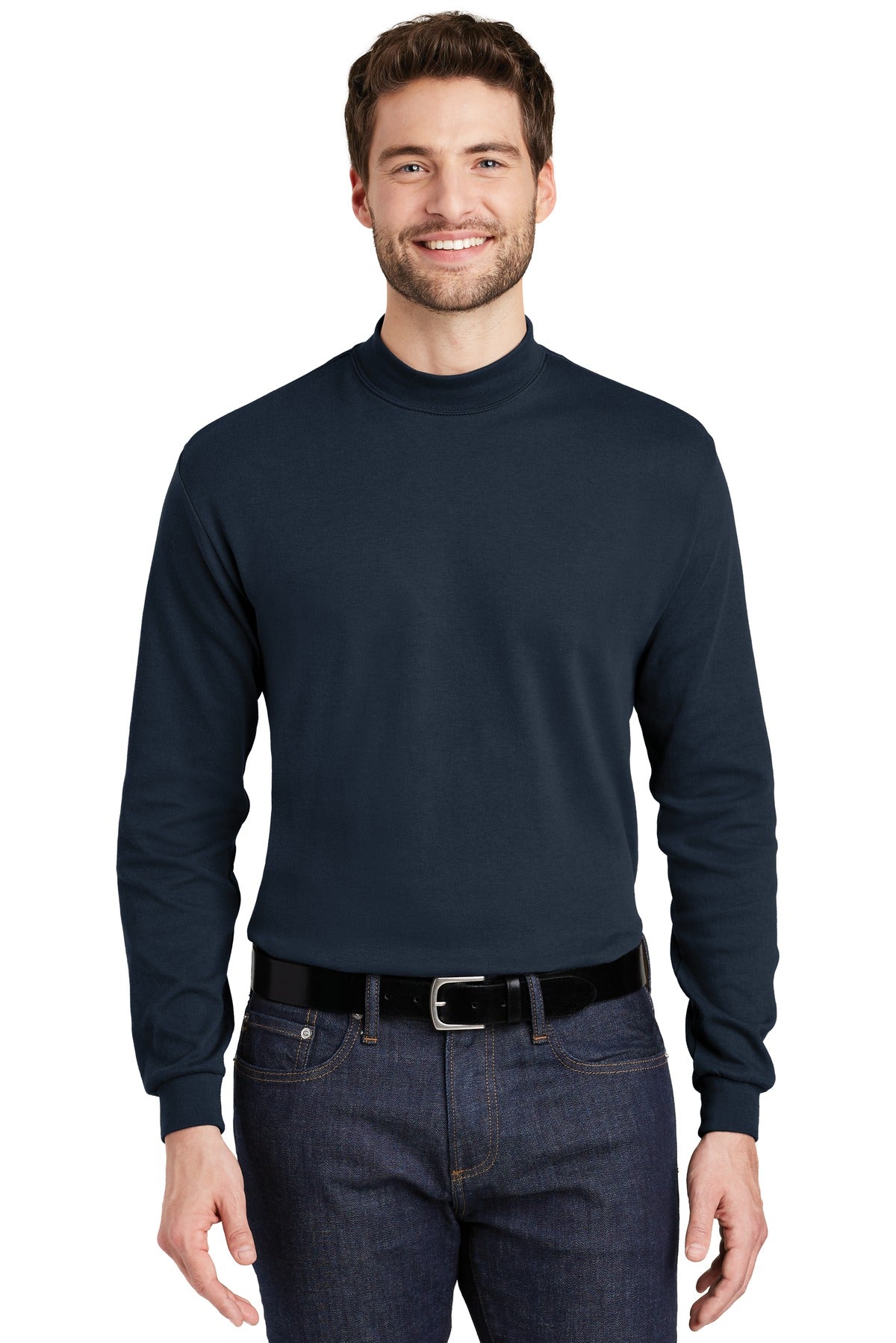 Port Authority ®  Interlock Knit Mock Turtleneck.  K321 - Port Authority K321