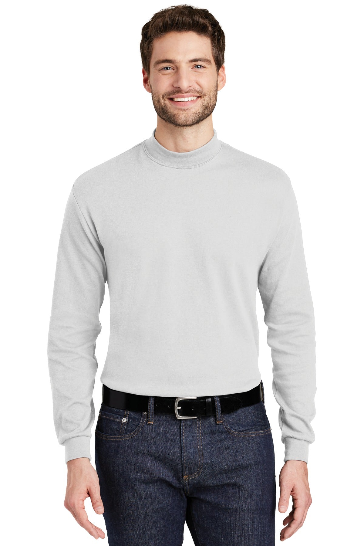 Port Authority ®  Interlock Knit Mock Turtleneck.  K321 - Port Authority K321