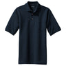 Mens Pique Knit Polo with Pocket Polos/Knits Joe's USA X-Small Navy