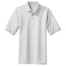 Mens Pique Knit Polo with Pocket Polos/Knits Joe's USA X-Small White