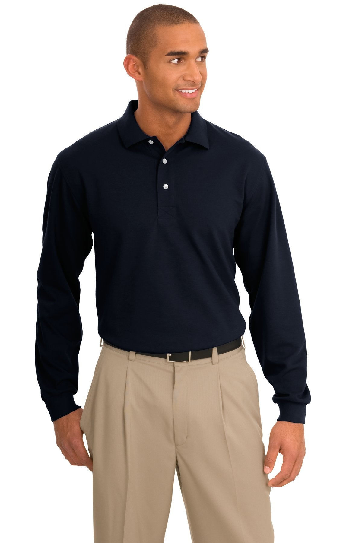 Port Authority ®  Rapid Dry™ Long Sleeve Polo.  K455LS - Port Authority K455LS