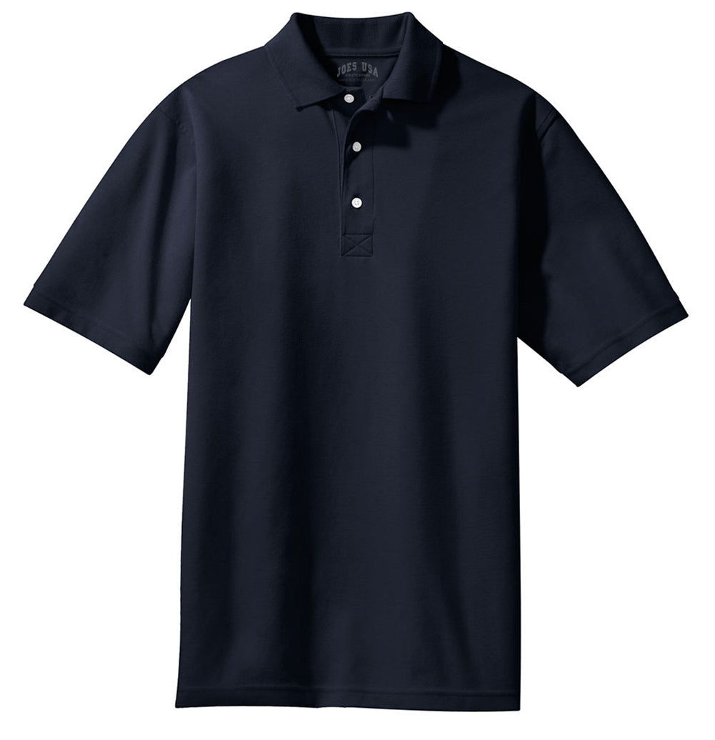 Men's Rapid Dry™ Polo Polos/Knits Joe's USA Classic Navy X-Small