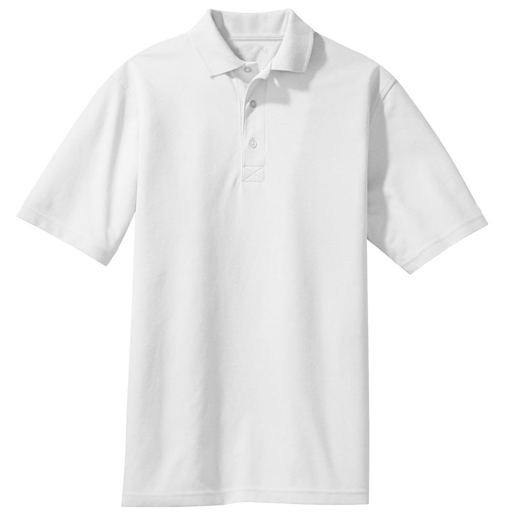 Men's Rapid Dry™ Polo Polos/Knits Joe's USA White X-Small