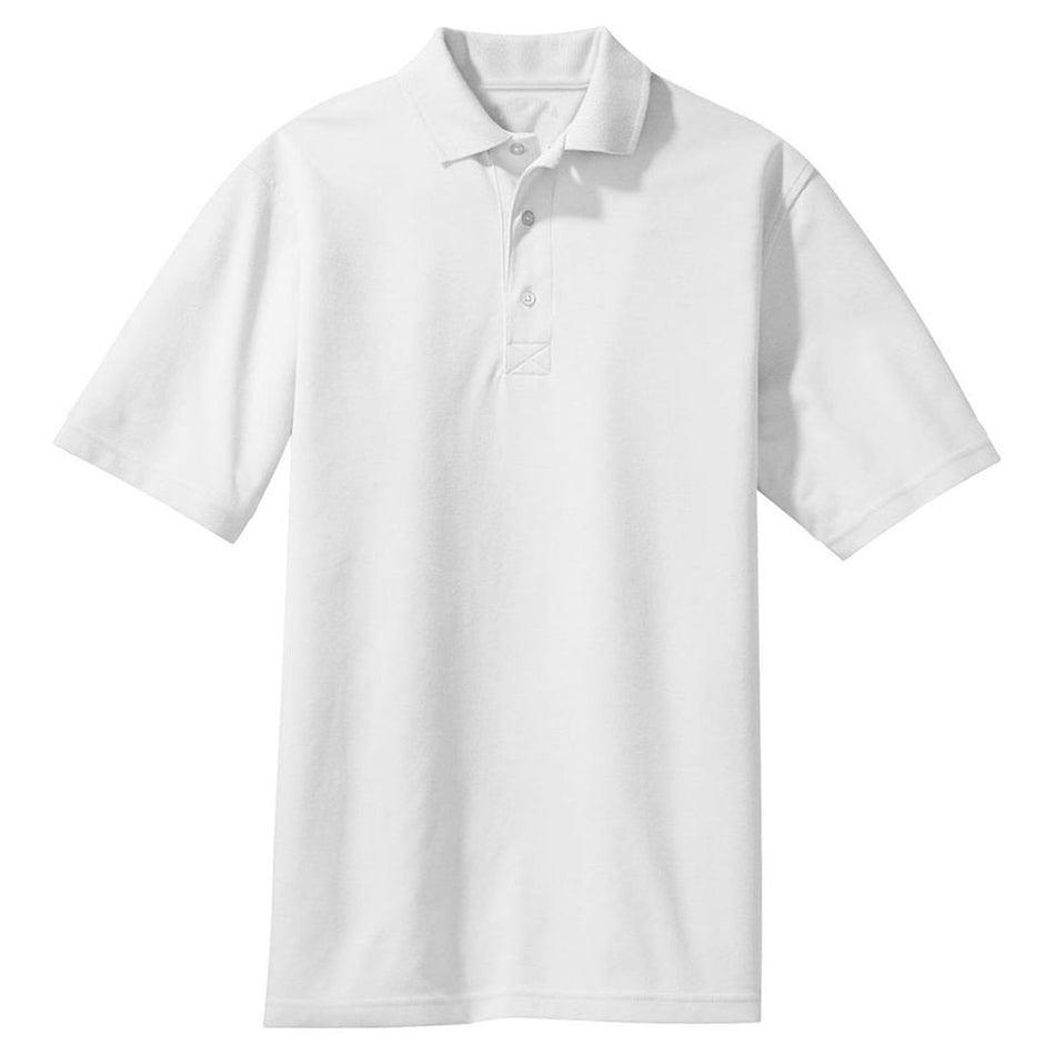 Men's Rapid Dry™ Polo Polos/Knits Joe's USA White X-Small