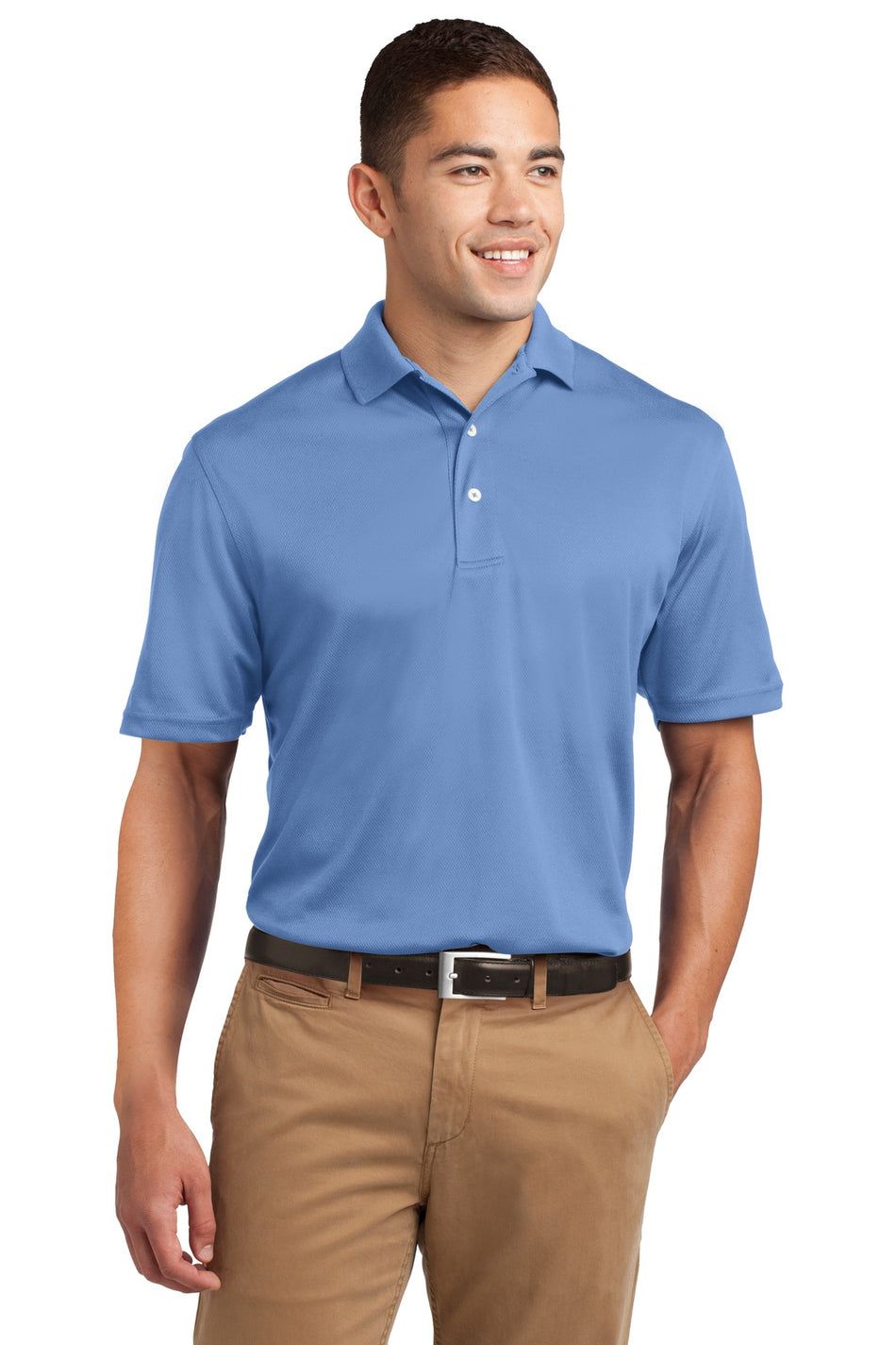 Sport-Tek ® Dri-Mesh ® Polo. K469 - Blueberry - Sport-Tek K469 Polos/Knits Sport-Tek Blueberry XS