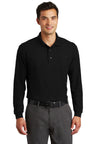 Port Authority K500LSP Long Sleeve Silk Touch Polo with Pocket Wholesale
