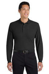 Port Authority K500LS Silk Touch Long Sleeve Polo Wholesale Blank