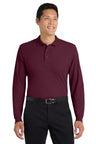 Port Authority K500LS Silk Touch Long Sleeve Polo Wholesale Blank