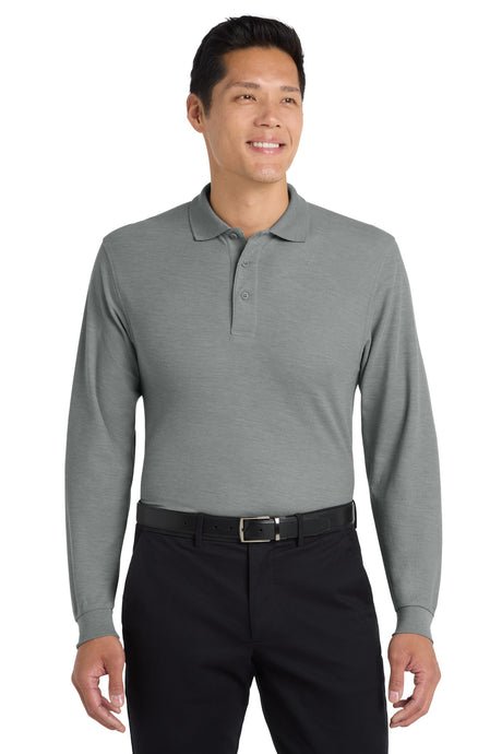 Port Authority K500LS Silk Touch Long Sleeve Polo Wholesale Blank