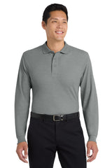 Port Authority K500LS Silk Touch Long Sleeve Polo Wholesale Blank