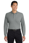 Port Authority K500LS Silk Touch Long Sleeve Polo Wholesale Blank