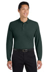 Port Authority K500LS Silk Touch Long Sleeve Polo Wholesale Blank