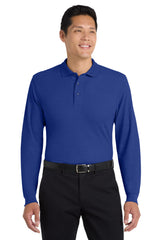 Port Authority K500LS Silk Touch Long Sleeve Polo Wholesale Blank