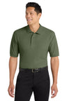 Port Authority K500 Silk Touch Polo 65/35 Poly Cotton Pique Knit