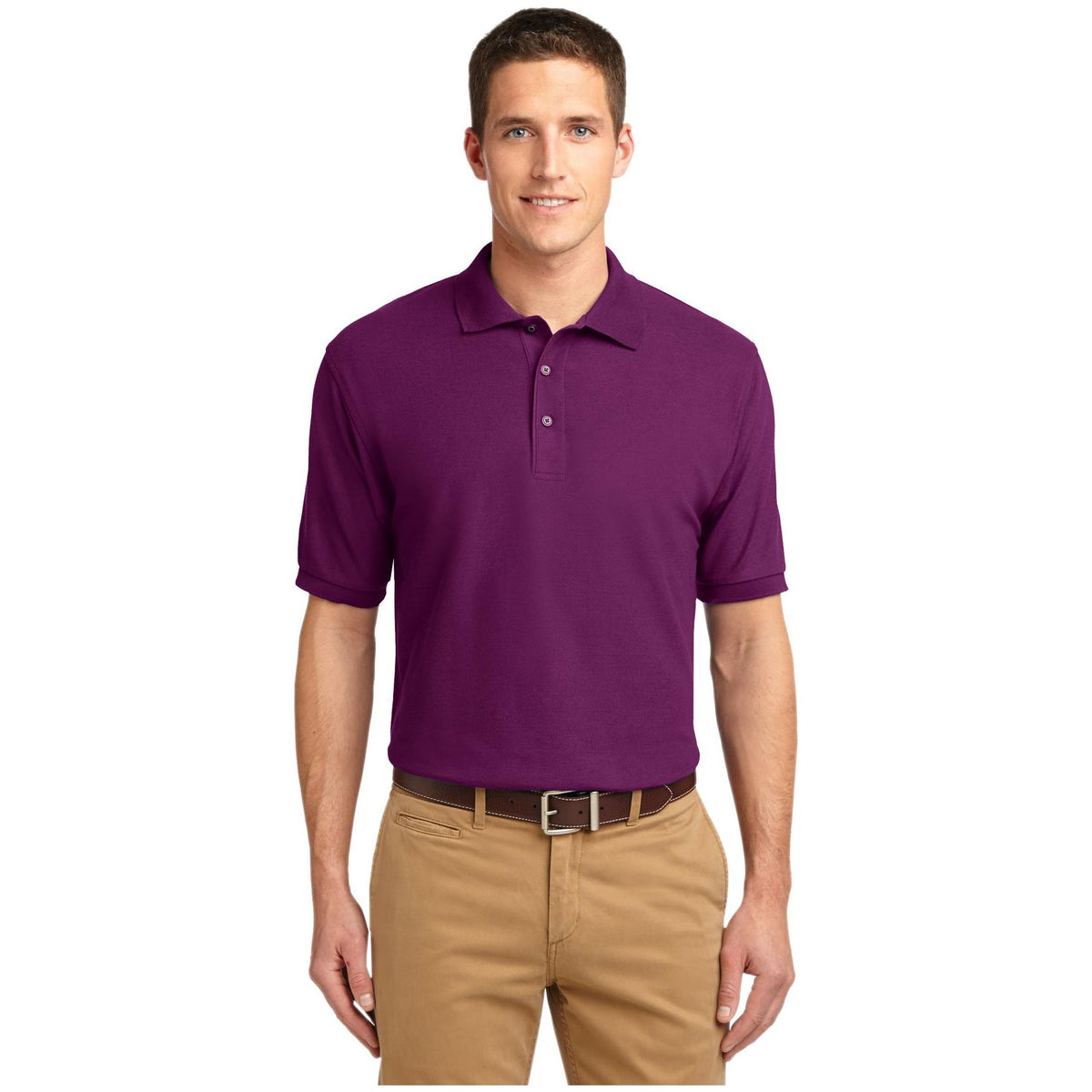 Port Authority ® Extended Size Silk Touch™ Polo K500ES - Port Authority K500ES Polos/Knits Port Authority