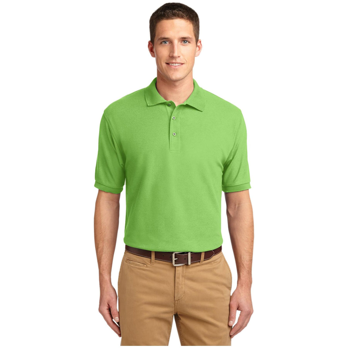 Port Authority ® Extended Size Silk Touch™ Polo K500ES - Port Authority K500ES Polos/Knits Port Authority