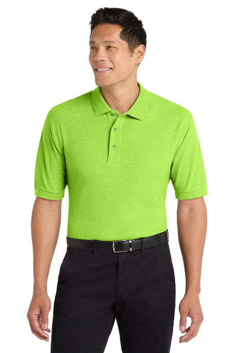 Port Authority K500 Silk Touch Polo 65/35 Poly Cotton Pique Knit