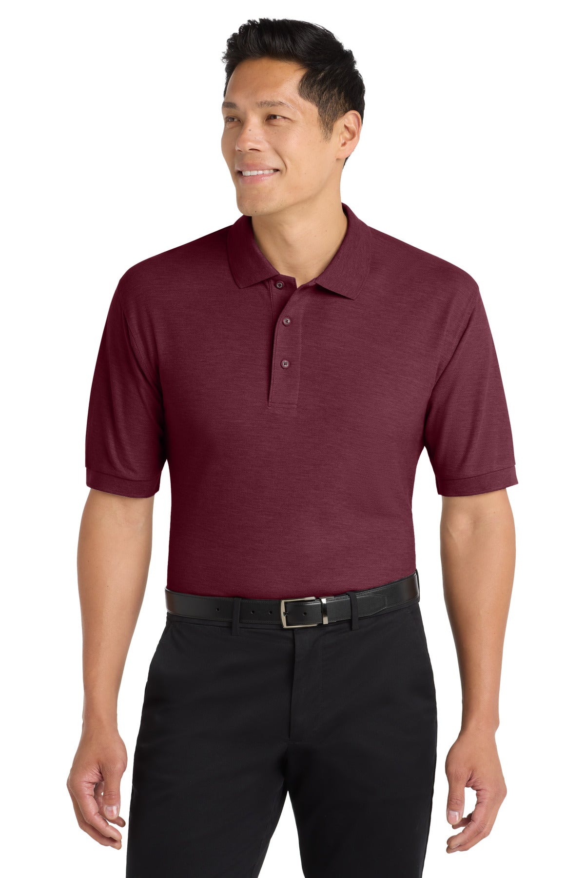 Port Authority K500 Silk Touch Polo 65/35 Poly Cotton Pique Knit
