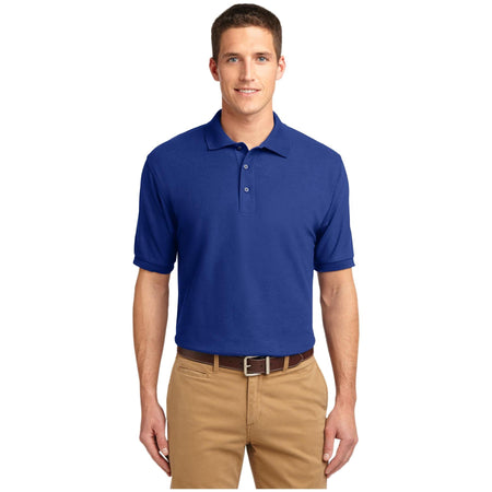 Port Authority ® Extended Size Silk Touch™ Polo K500ES - Port Authority K500ES Polos/Knits Port Authority Royal 10XL