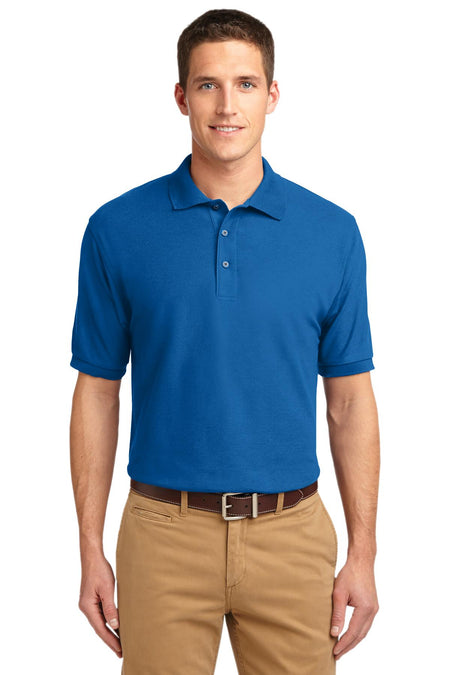 Port Authority ® Silk Touch™ Polo K500 - Strong Blue - Port Authority K500 Polos/Knits Port Authority Strong Blue XS