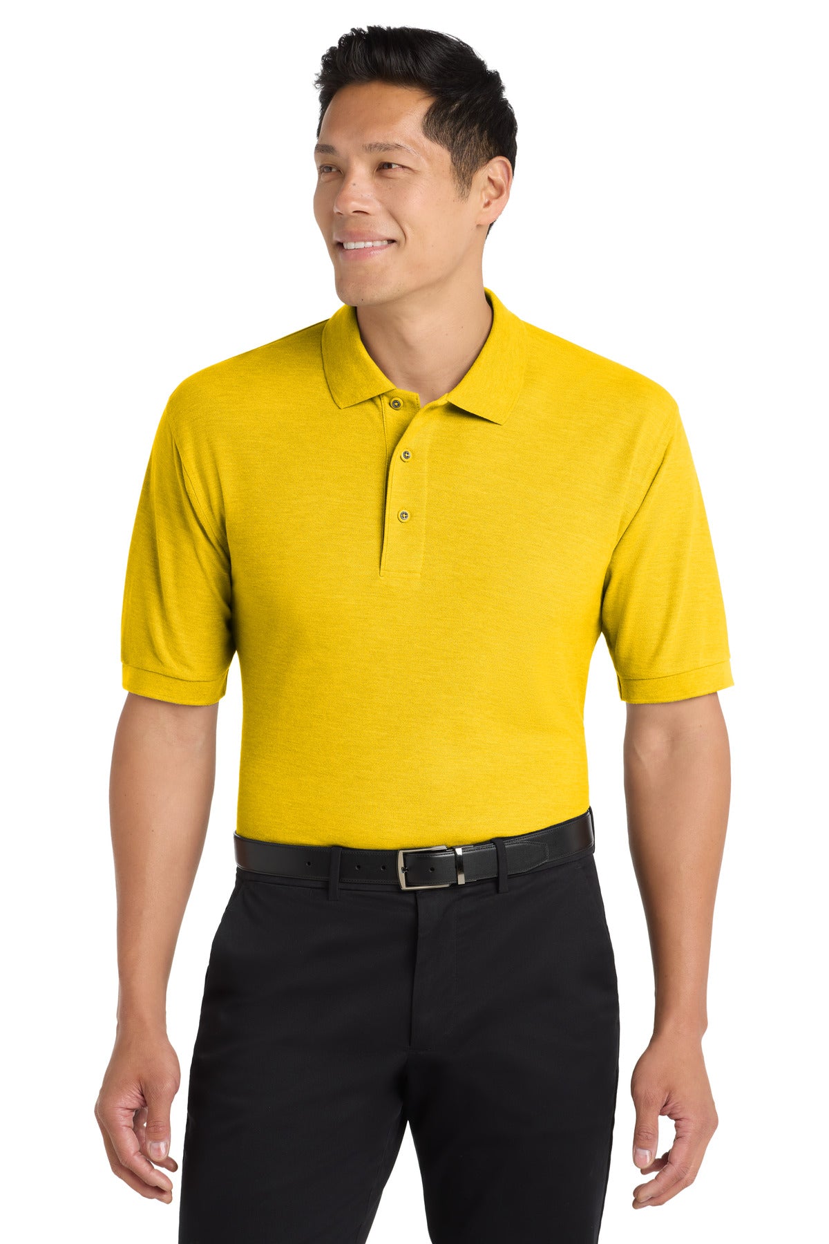 Port Authority K500 Silk Touch Polo 65/35 Poly Cotton Pique Knit