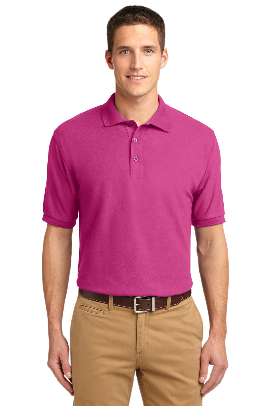 Port Authority ®  Silk Touch™ Polo K500 - Tropical Pink - Port Authority K500