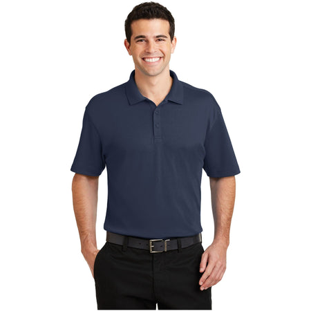 Port Authority ® Silk Touch ™ Interlock Performance Polo. K5200 - Port Authority K5200 Polos/Knits Port Authority Navy XS