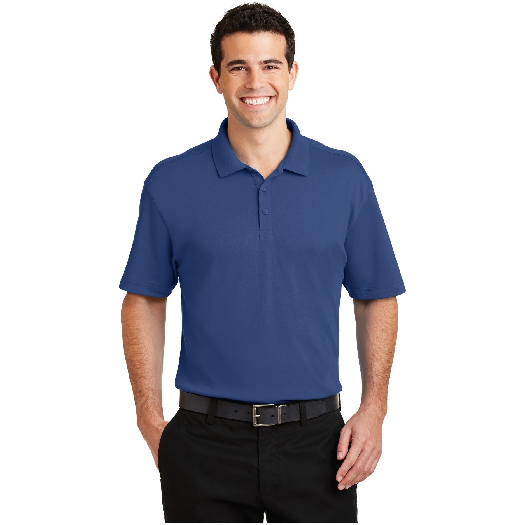 Port Authority ® Silk Touch ™ Interlock Performance Polo. K5200 - Port Authority K5200 Polos/Knits Port Authority Royal XS