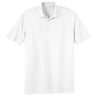 Joe's USA Men's Silk Touch Interlock Performance Polo Polos/Knits Joe's USA White X-Small