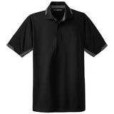 Men's Dry Zone Colorblock Ottoman Polo Polos/Knits DRI-EQUIP Black / Iron Grey X-Small