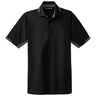 Men's Dry Zone Colorblock Ottoman Polo Polos/Knits DRI-EQUIP Black / Iron Grey X-Small