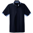 Men's Dry Zone Colorblock Ottoman Polo Polos/Knits DRI-EQUIP Navy / Blue Lake X-Small