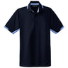 Men's Dry Zone Colorblock Ottoman Polo Polos/Knits DRI-EQUIP Navy / Blue Lake X-Small