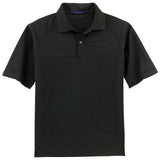 Dri-Equip UV Resistant Honeycomb Texture Polo DRI-EQUIP Black X-Small