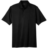 Men's Tall Tech Pique Polo Polos/Knits Joe's USA Black Large Tall