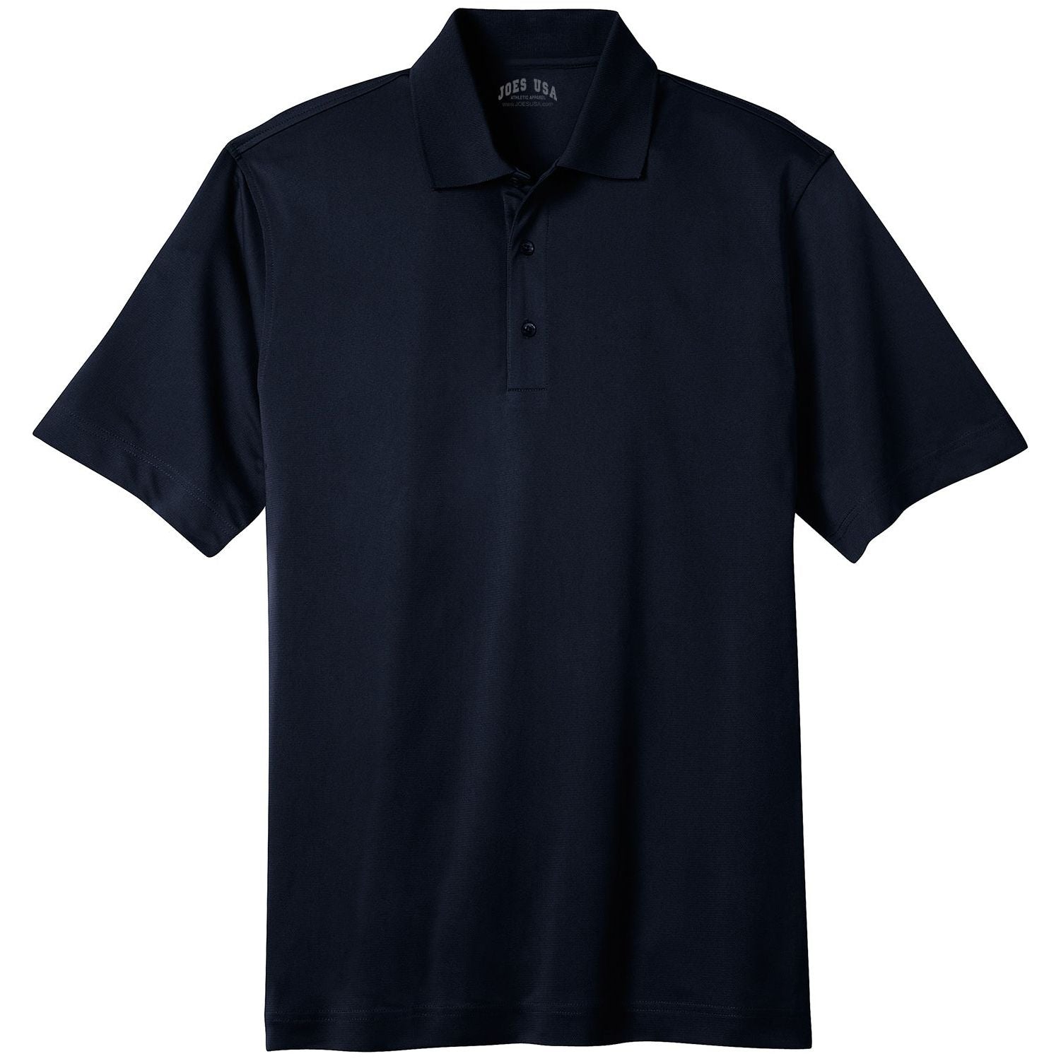 Men's Tall Tech Pique Polo Polos/Knits Joe's USA Dark Navy Large Tall