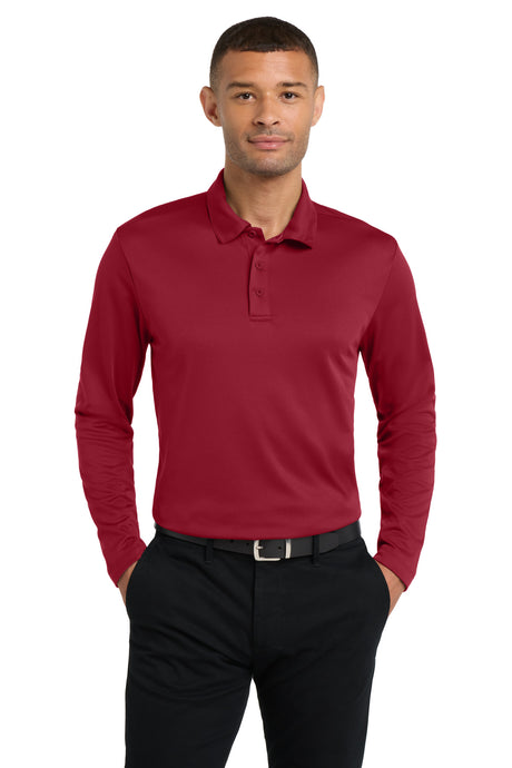 Port Authority ®  Silk Touch™ Performance Long Sleeve Polo. K540LS - Port Authority K540LS