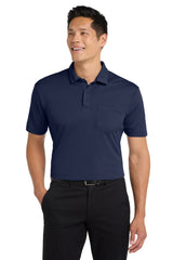 Port Authority K540P Silk Touch Performance Pocket Polo Wholesale Blank