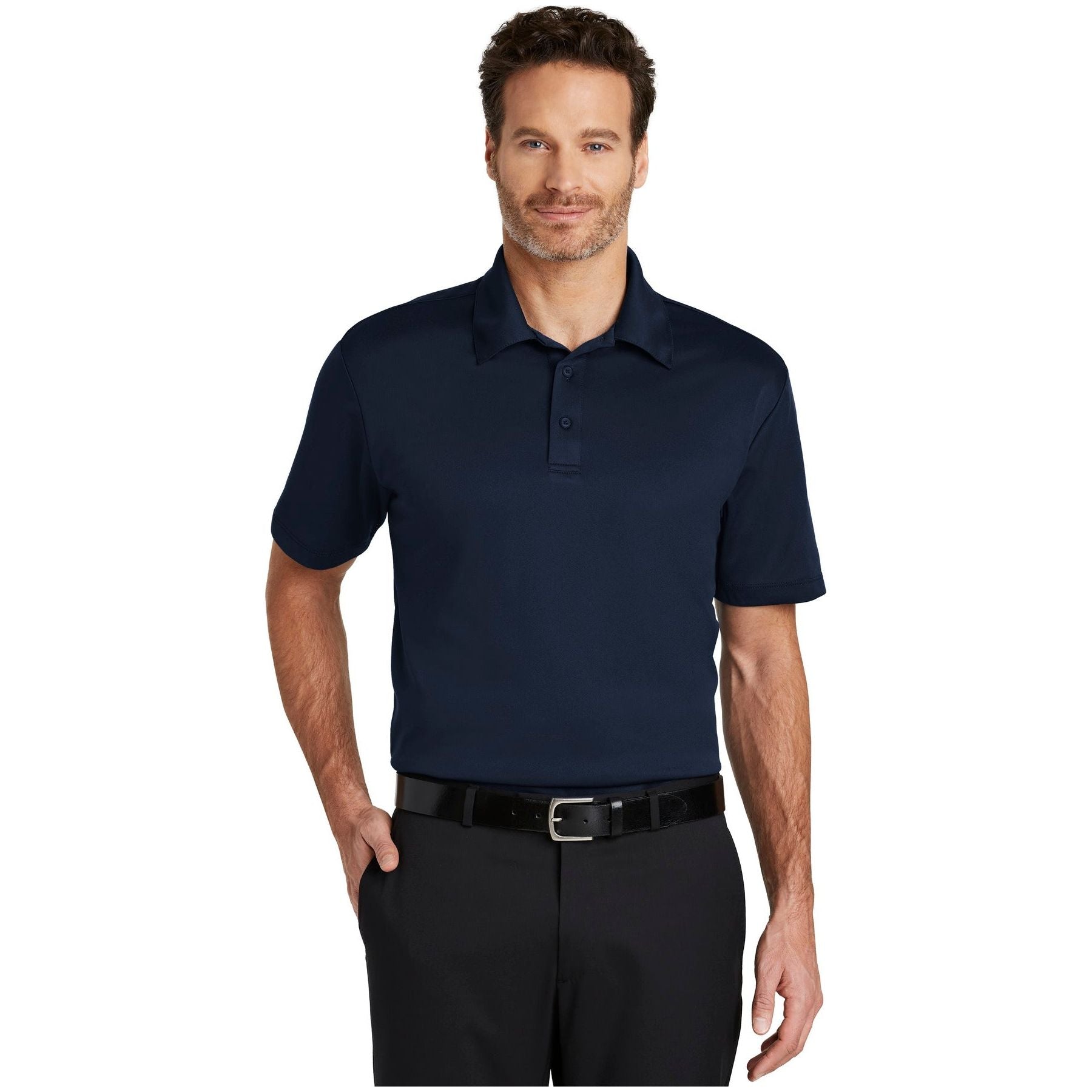 Port Authority ® Silk Touch™ Performance Polo. K540 - Navy - Port Authority K540 Polos/Knits Port Authority