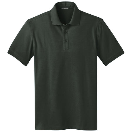 Men's Stretch Pique Polo Polos/Knits Joe's USA Grey Smoke X-Small