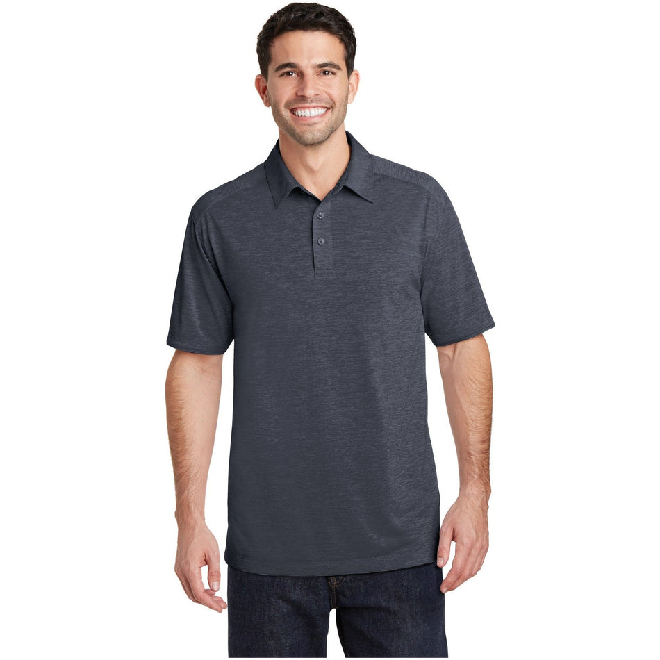 Port Authority ®  Digi Heather Performance Polo. K574 - Port Authority K574