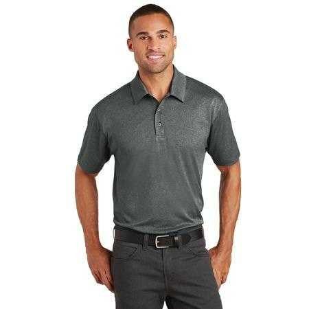 Joe's USA Mens Trace Heather Moisture Wicking Golf Polos in Sizes: XS-4XL Joe's USA Joe's USA Best Selling Polos