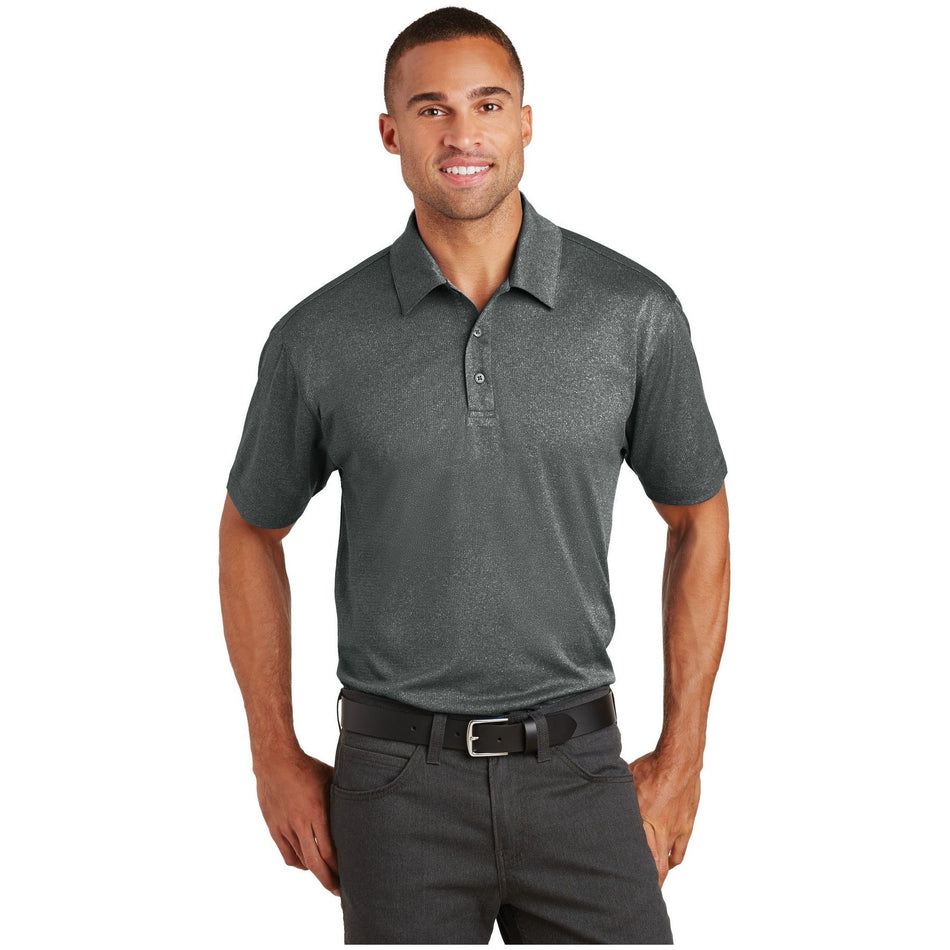 Port Authority ® Trace Heather Polo. K576 - Port Authority K576 Polos/Knits Port Authority Charcoal Heather XS